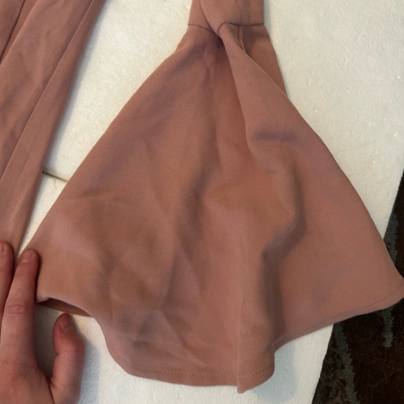 Bardot solange off the shoulder midi dress sheath flare sleeves - Picture 7 of 13